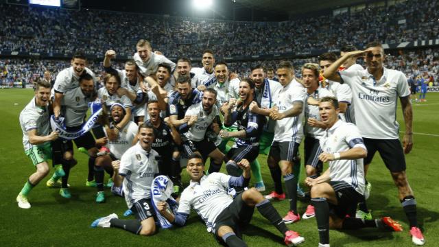Real Madrid coach Zidane delighted with league title win
