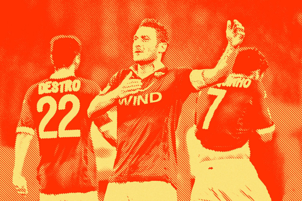 Totti's final match ends in celebration as Roma reaches CL