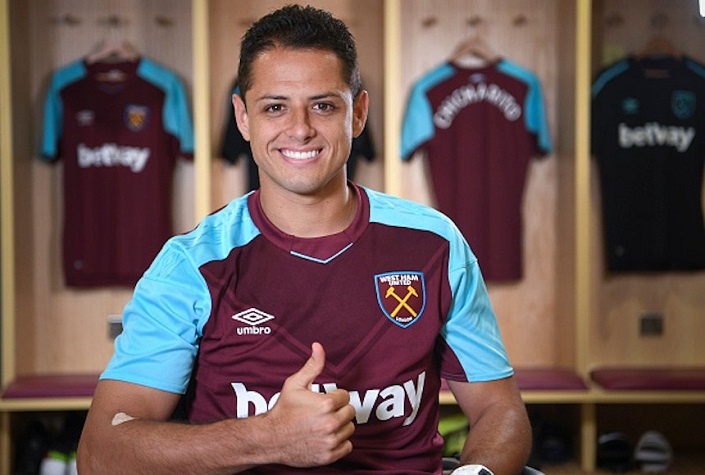 west ham chicharito jersey