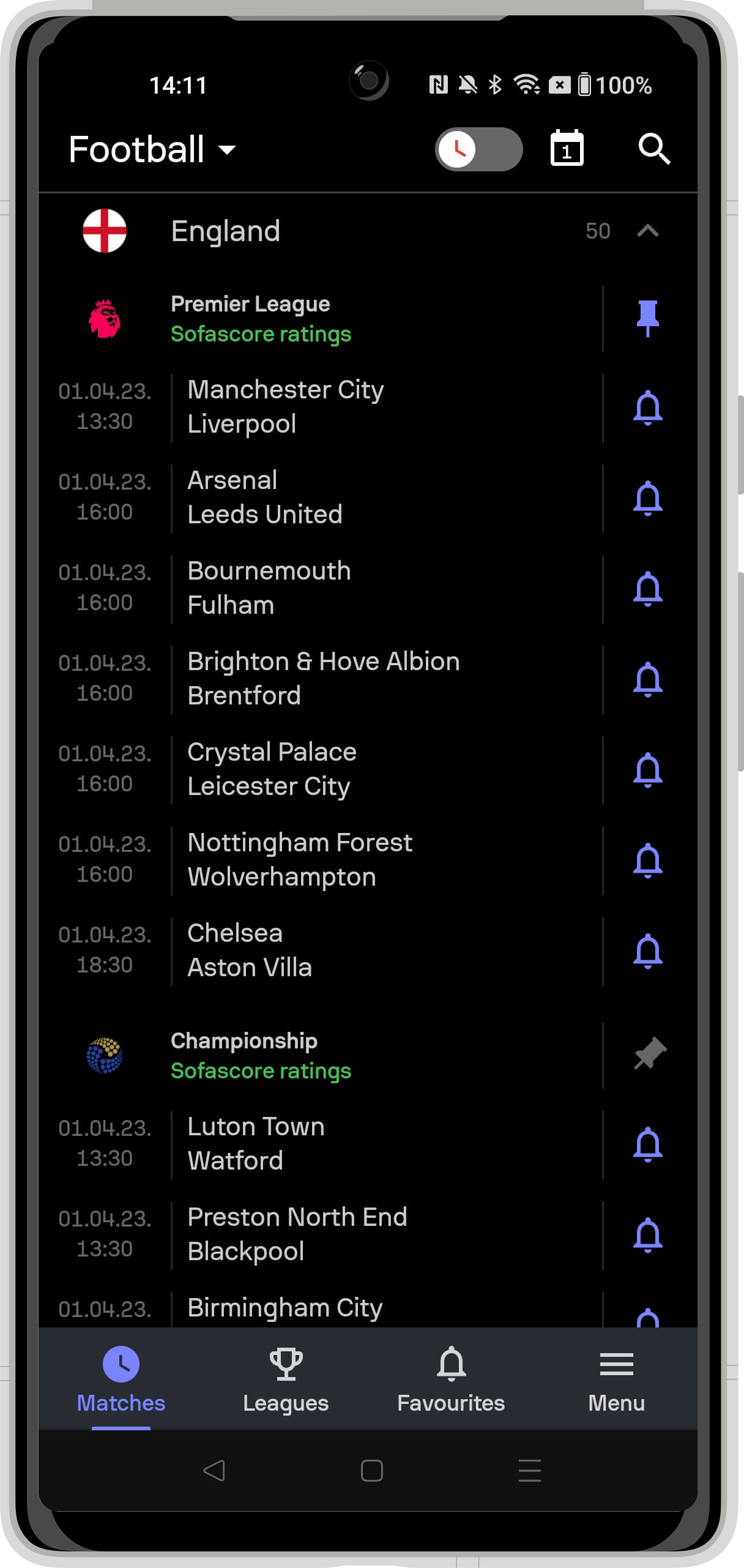 Sofascore mobile discount