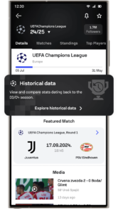 UCL Historical data is live 📚🏛️📜