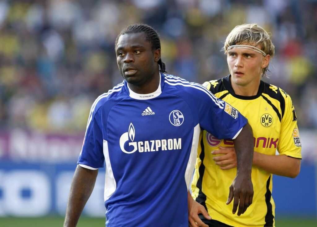 Revierderby, Borussia Dortmund vs. Schalke 04, Gerald Asamoah