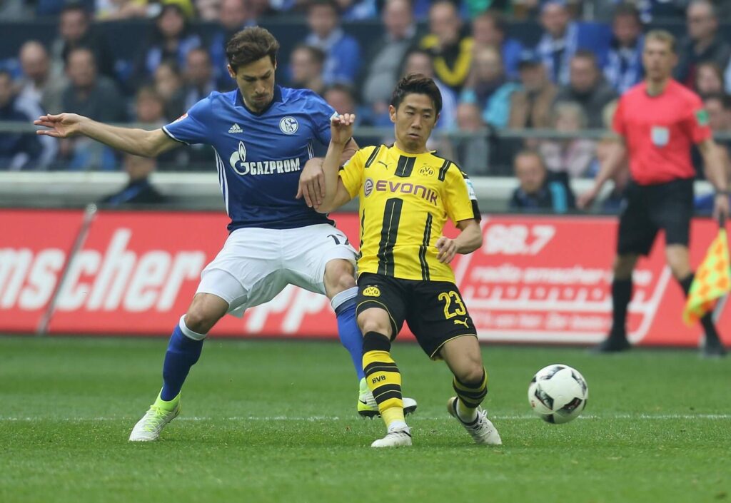 Revierderby, Borussia Dortmund vs. Schalke 04, Shinji Kagawa