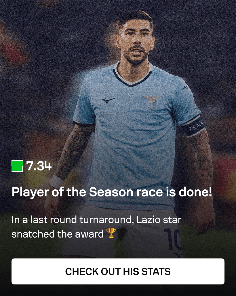 Sofascore Player of the Season, Mattia Zaccagni 