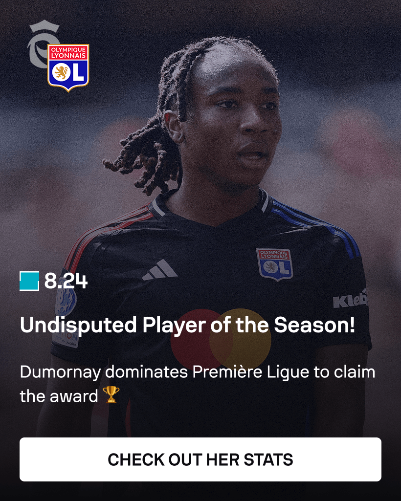 Sofascore Player of the Season, Melchie Dumornay