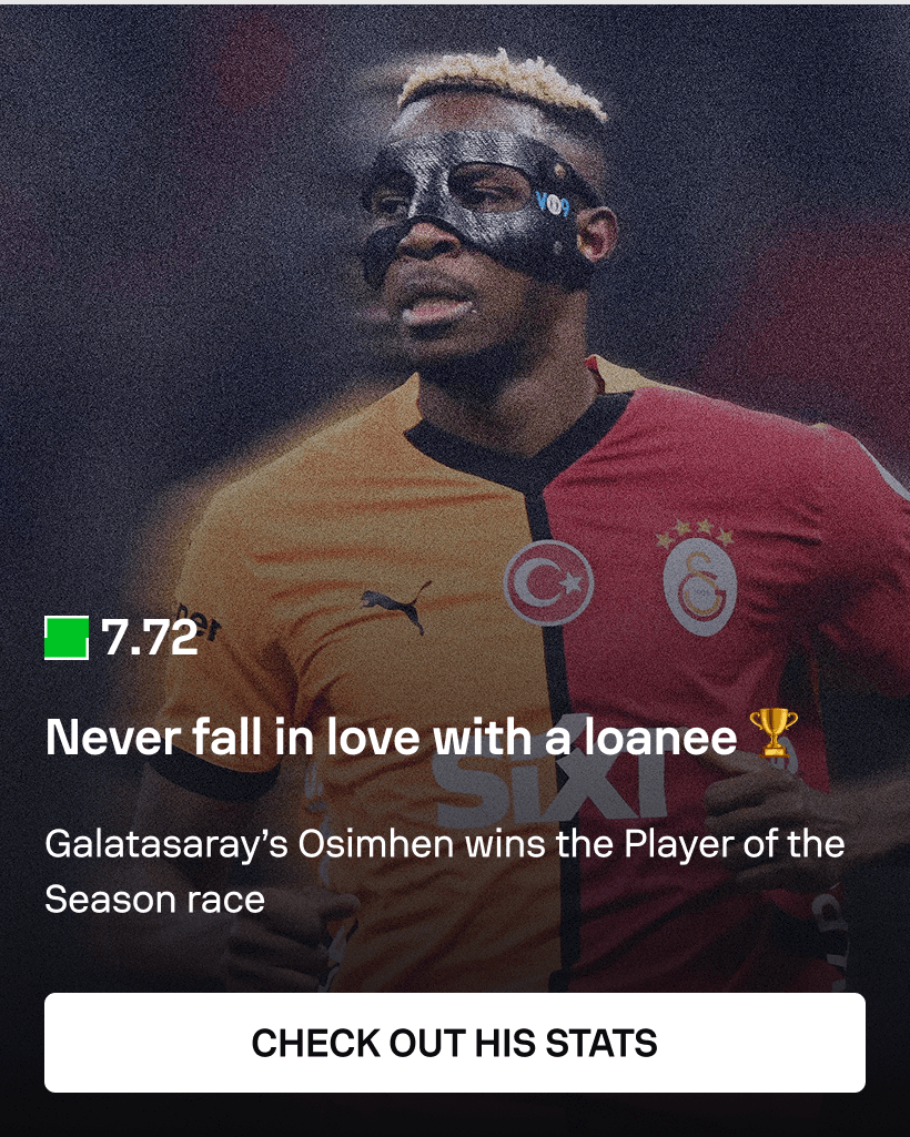 Sofascore Player of the Season, Victor Osimhen