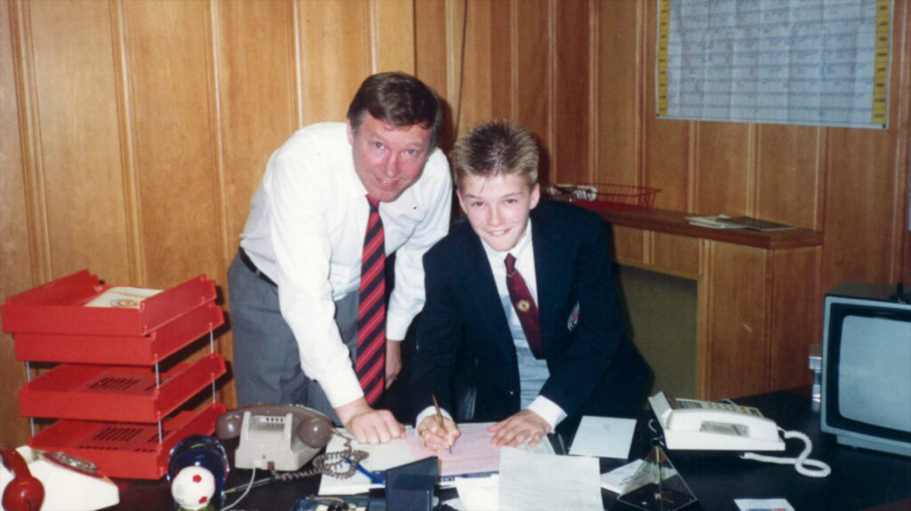 Sir Alex Ferguson, David Beckham