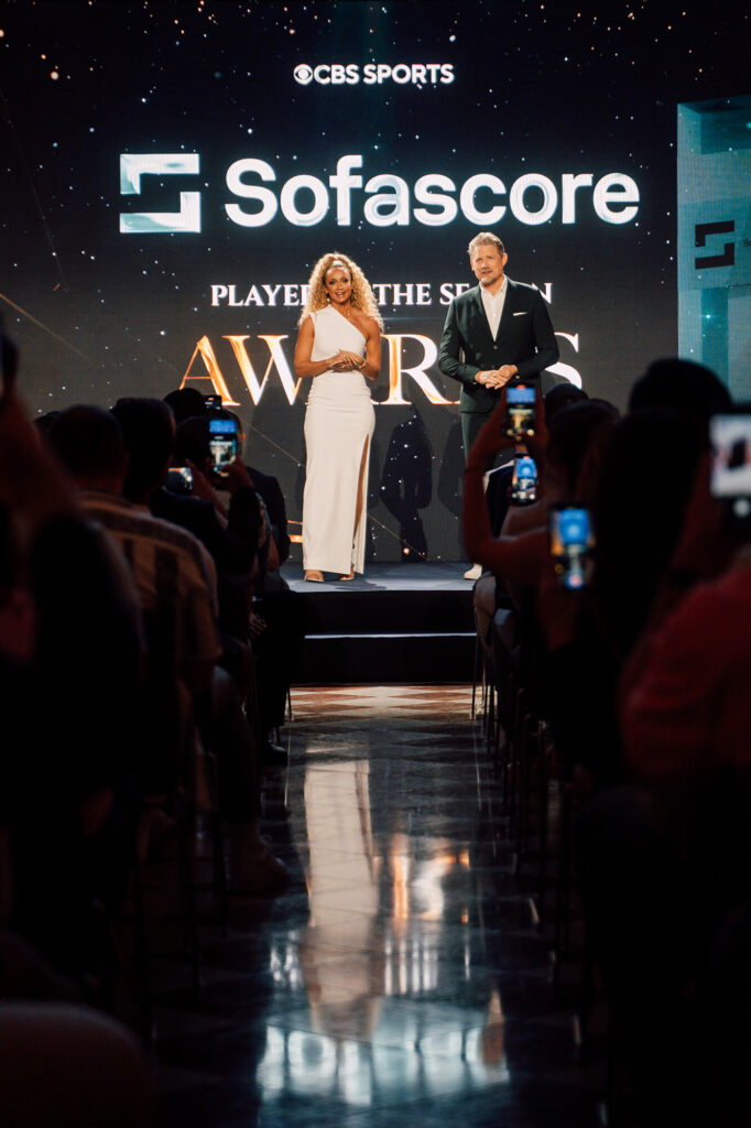 Sofascore Player of the Season Award Show - Kate Scott, Peter Schmeichel