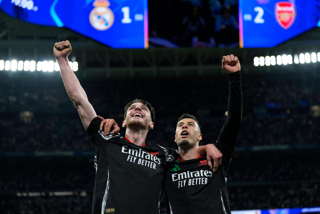 Arsenal Real Madrid, Champions League