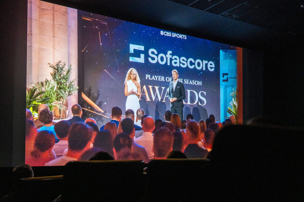 Proiezione privata del Sofascore Player of the Season Award Show