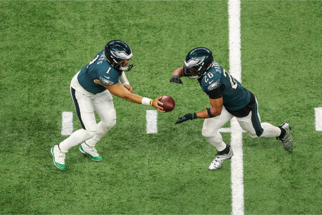 NFL 2025 Season Preview, Jalen Hurts, Saquon Barkley