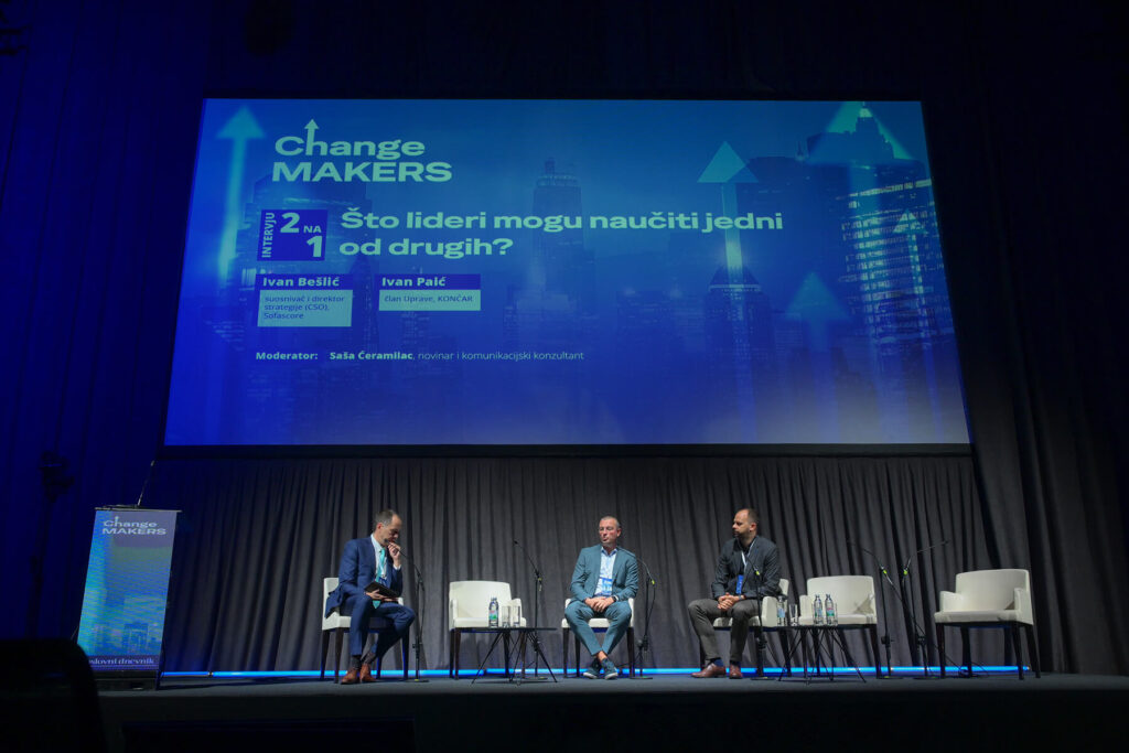 Ivan Bešlić at the Change Makers conference