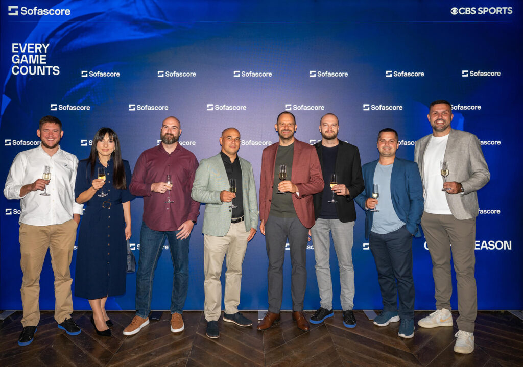 Sofascore's Board with founders Zlatko Hrkać and Ivan Bešlić