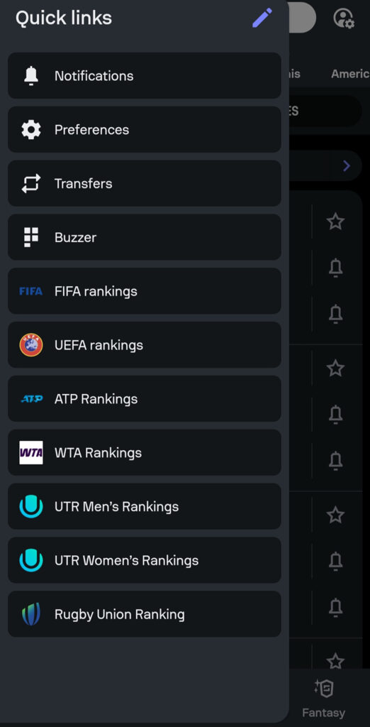 Sofascore’s New Home Screen