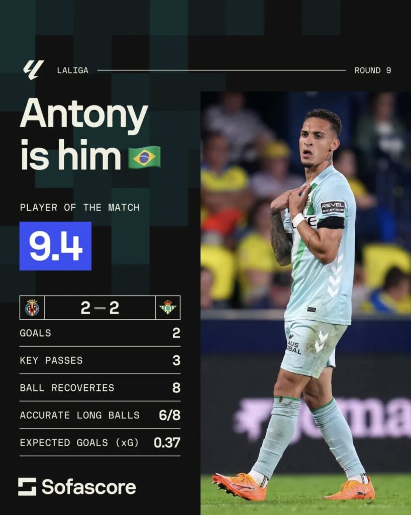 Antony, Betis