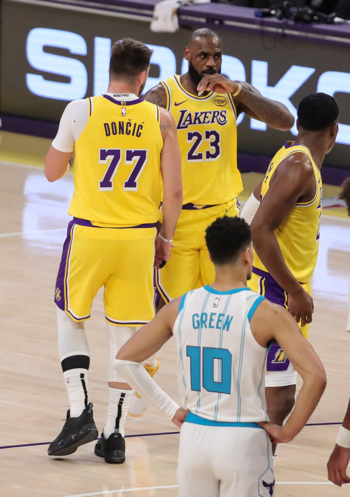 LeBron, Doncic, LA Lakers