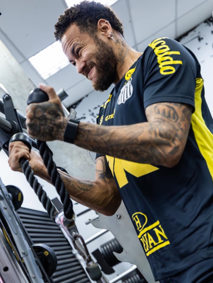 Neymar trainning injury