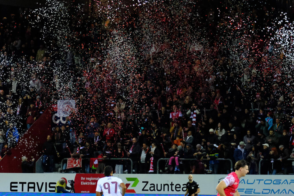 Brack Super League action – top Swiss clubs competing for the national title.