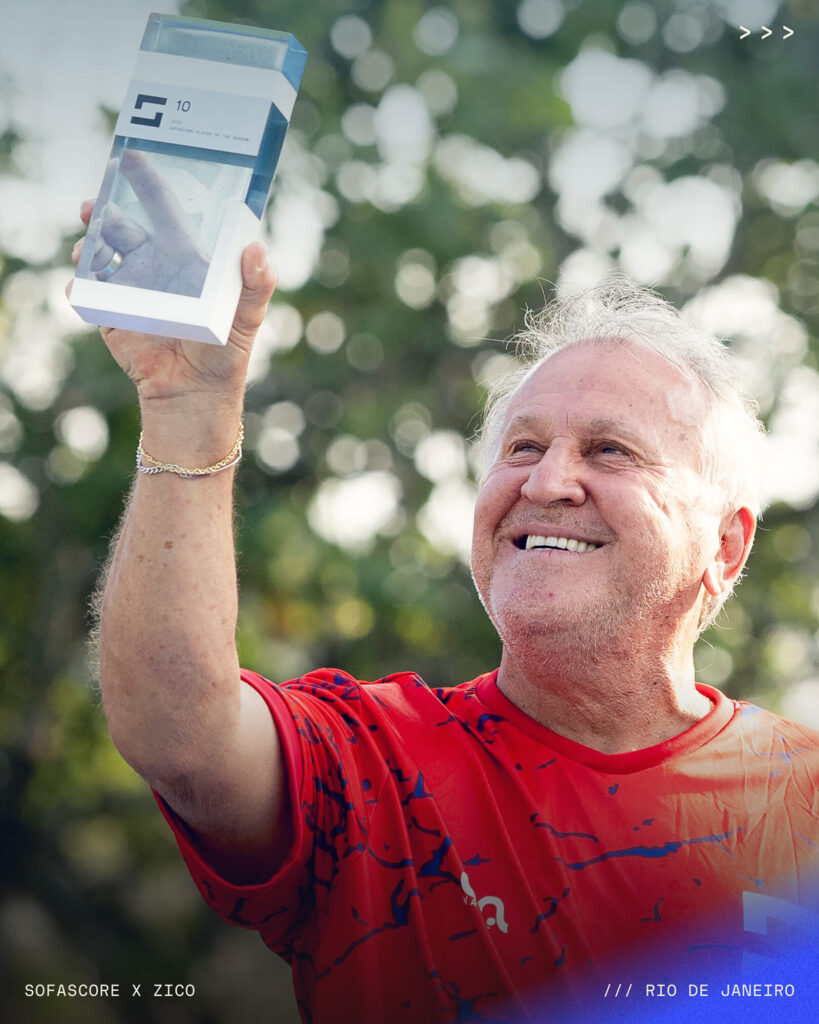 Ricardo Peixoto, Sofascore's New Country Manager for Brazil. Zico